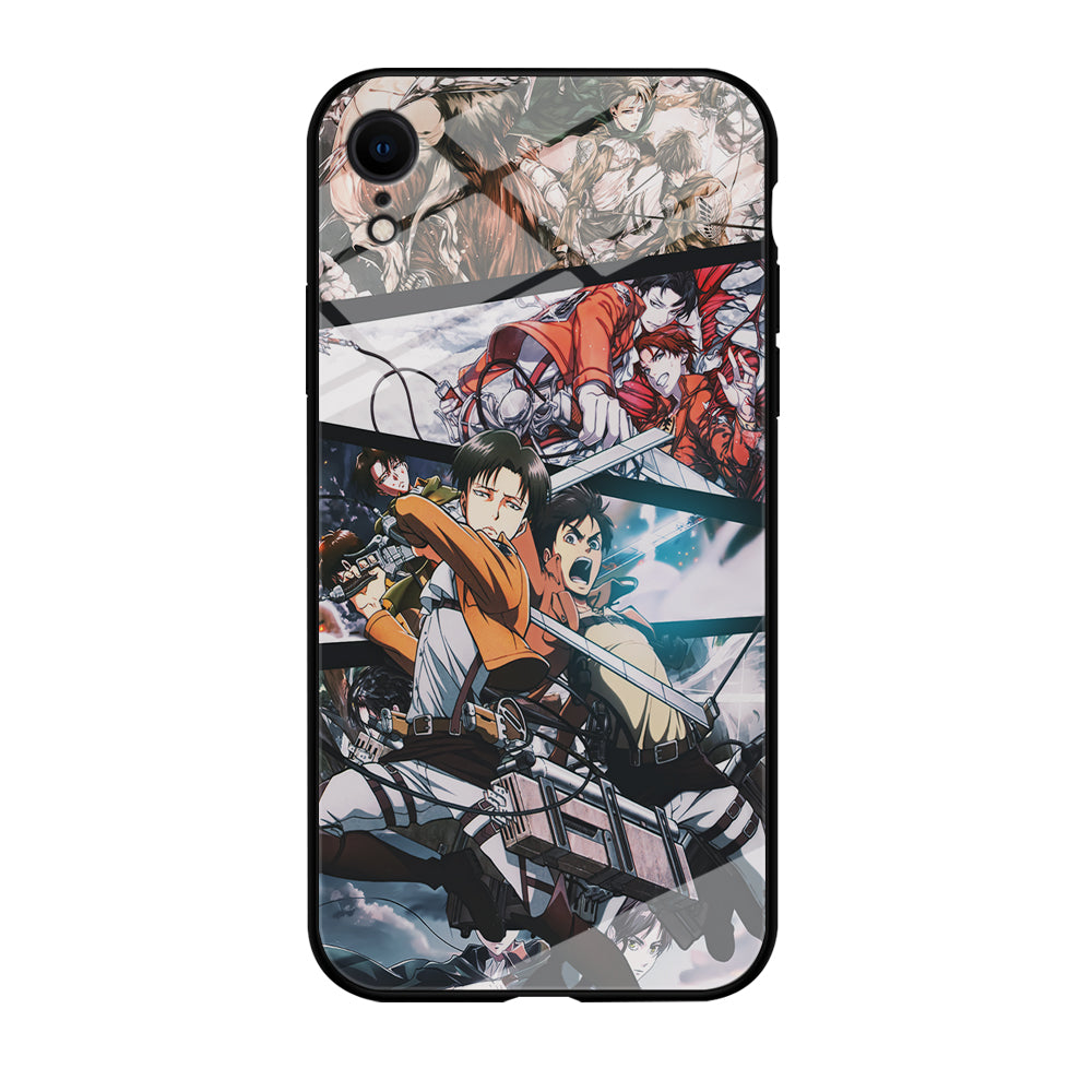 Levi Eren Collage iPhone XR Case