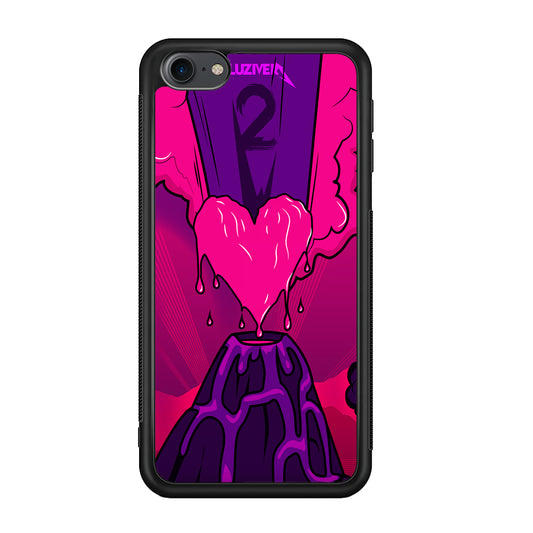 Lil Uzi Vert Cover Art iPod Touch 6 Case-Phone Case-Rubber White (2D Case)-Altracase