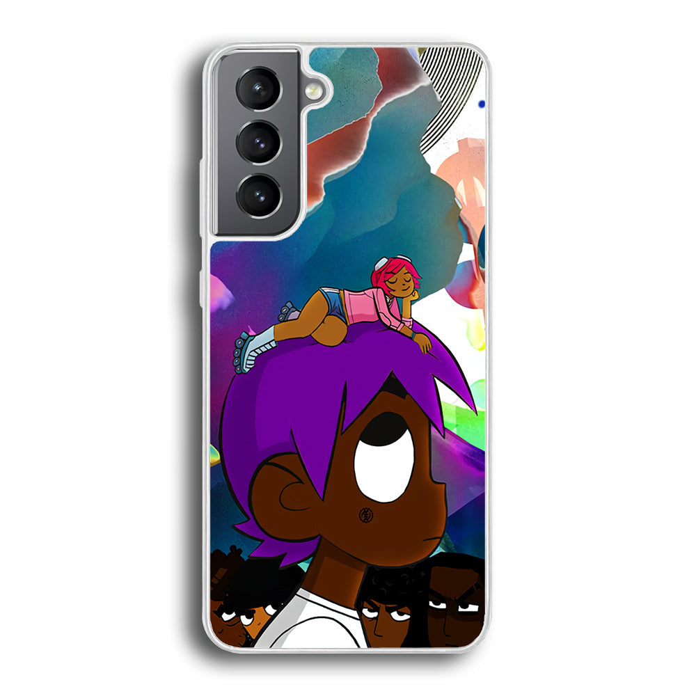 Lil Uzi Vert VS The World Samsung Galaxy S23 Plus Case-Phone Case-Rubber White (2D Case)-Altracase
