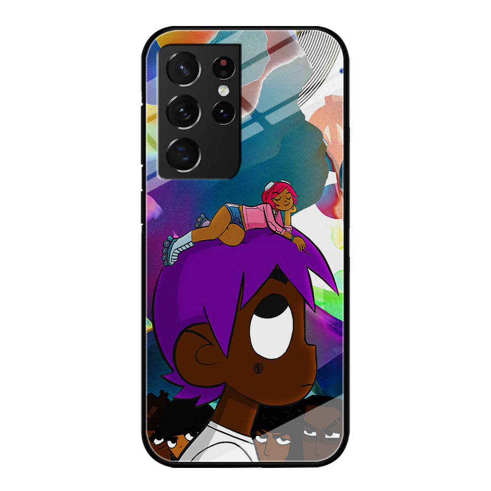 Lil Uzi Vert VS The World Samsung Galaxy S21 Ultra Case-Phone Case-Tempered Glass Case-Altracase