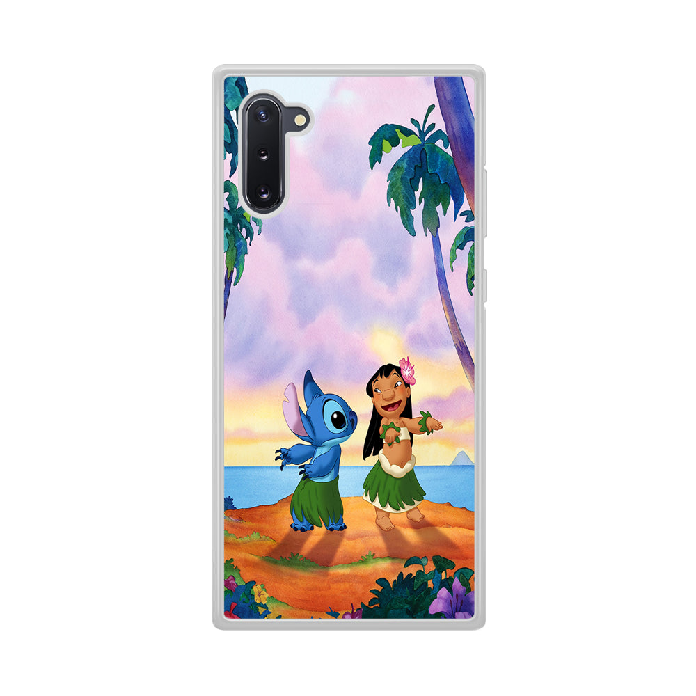 Lilo and Stitch Dancing Samsung Galaxy Note 10 Case