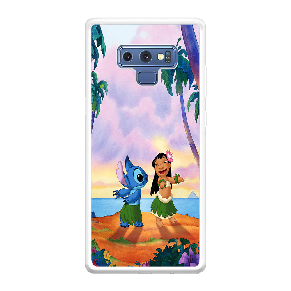 Lilo and Stitch Dancing Samsung Galaxy Note 9 Case