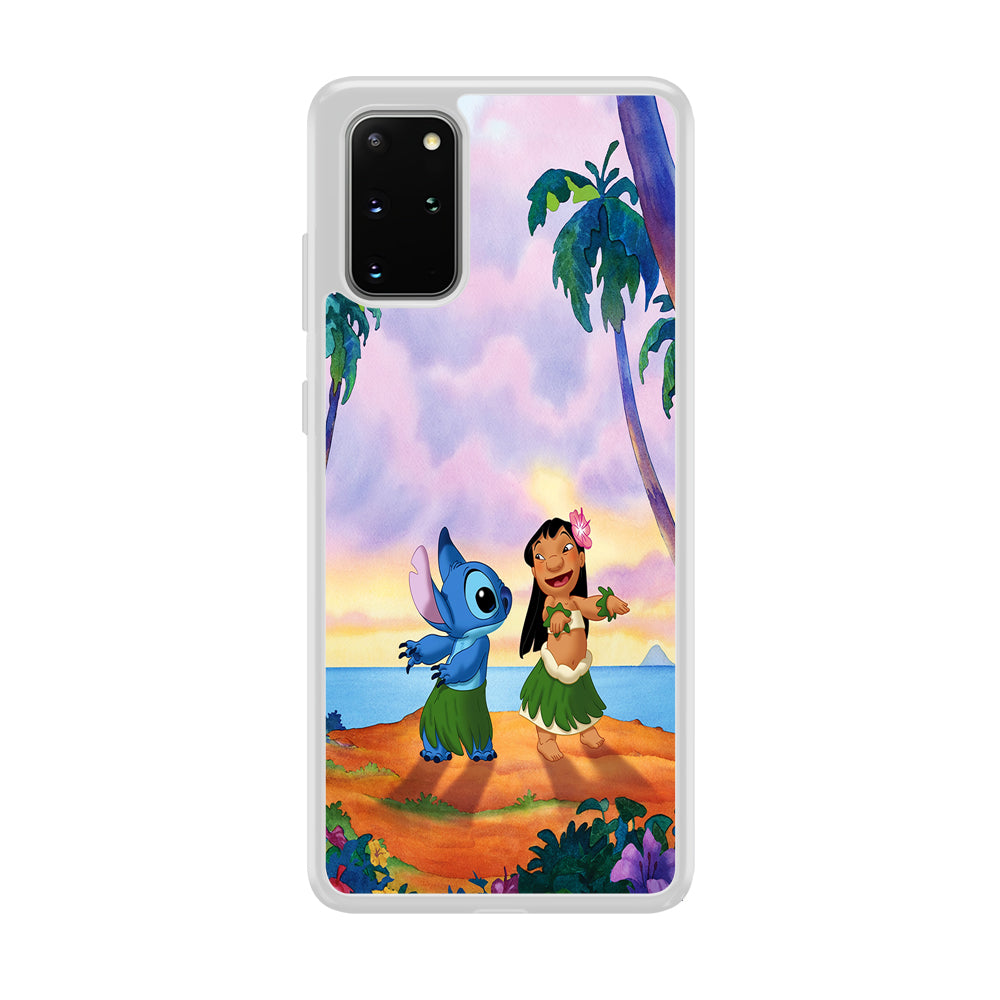 Lilo and Stitch Dancing Samsung Galaxy S20 Plus Case