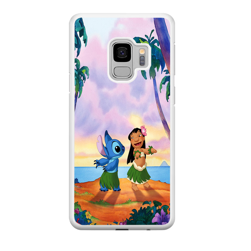 Lilo and Stitch Dancing Samsung Galaxy S9 Case