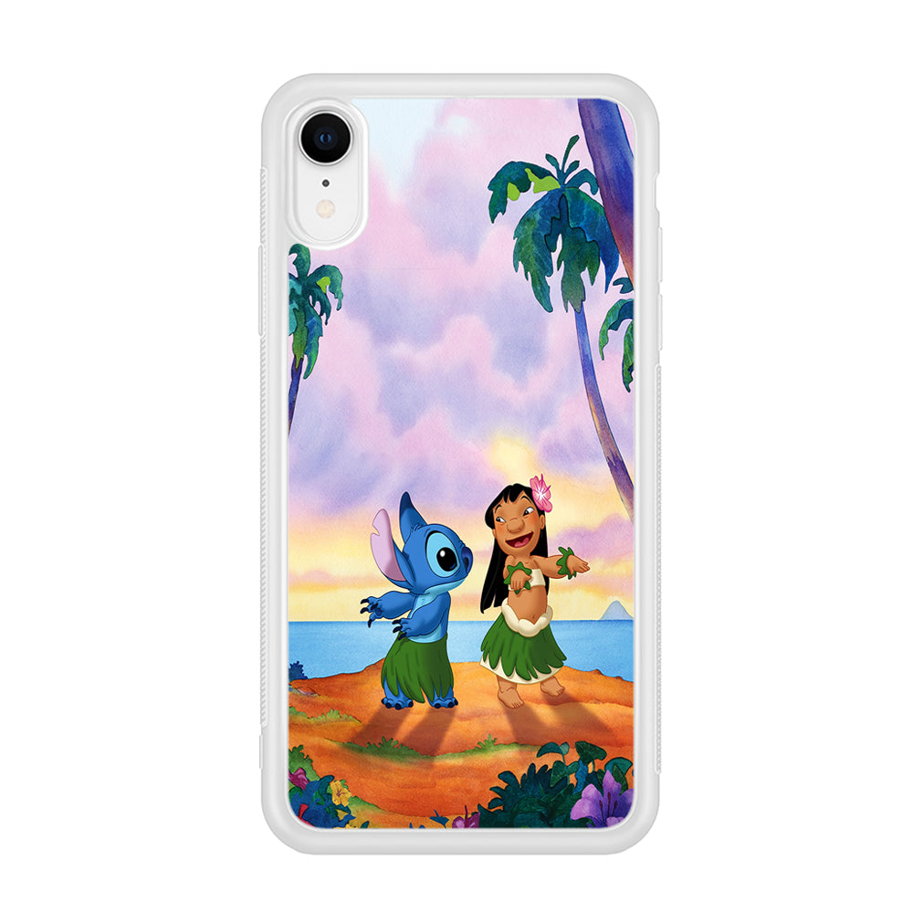 Lilo and Stitch Dancing iPhone XR Case