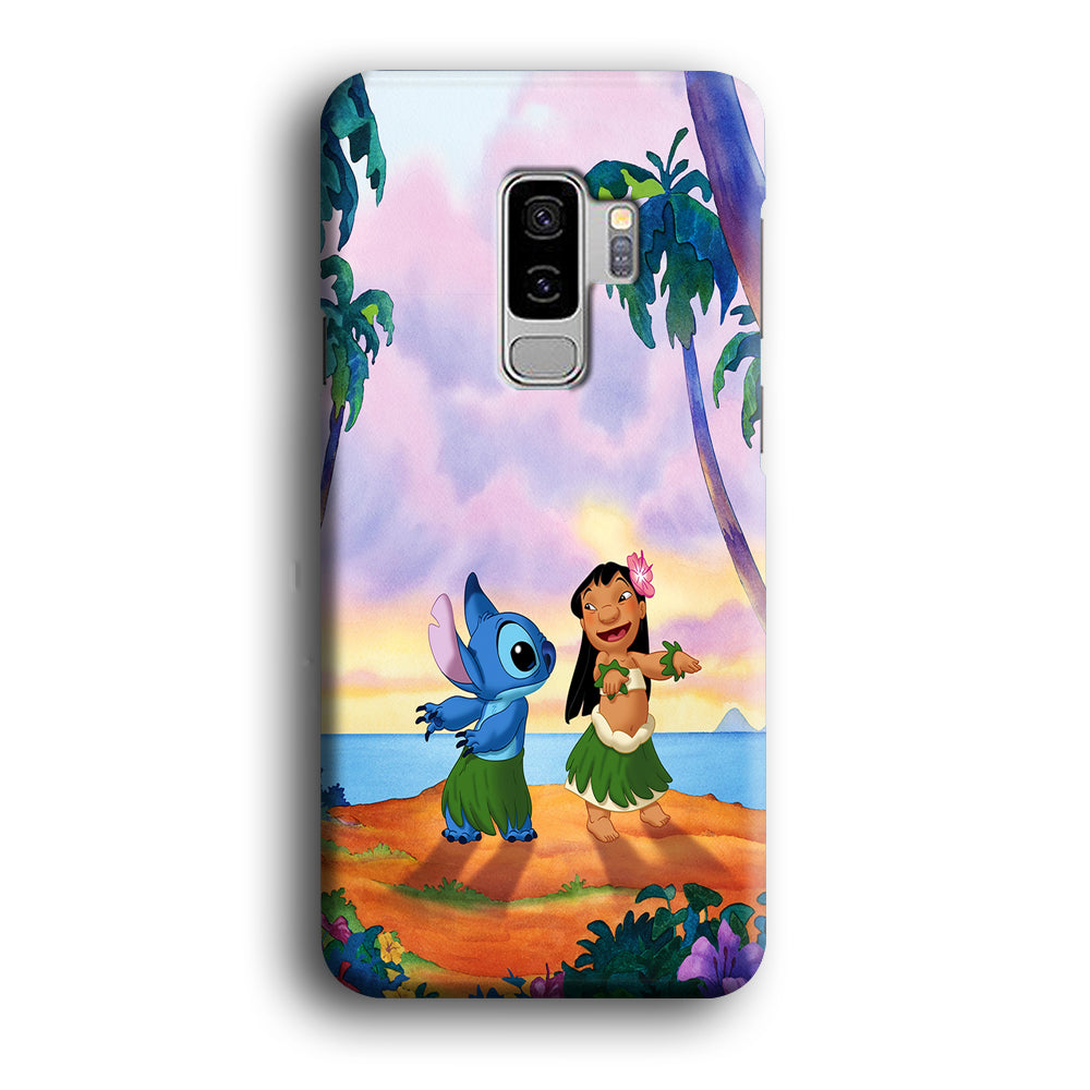 Lilo and Stitch Dancing Samsung Galaxy S9 Plus Case