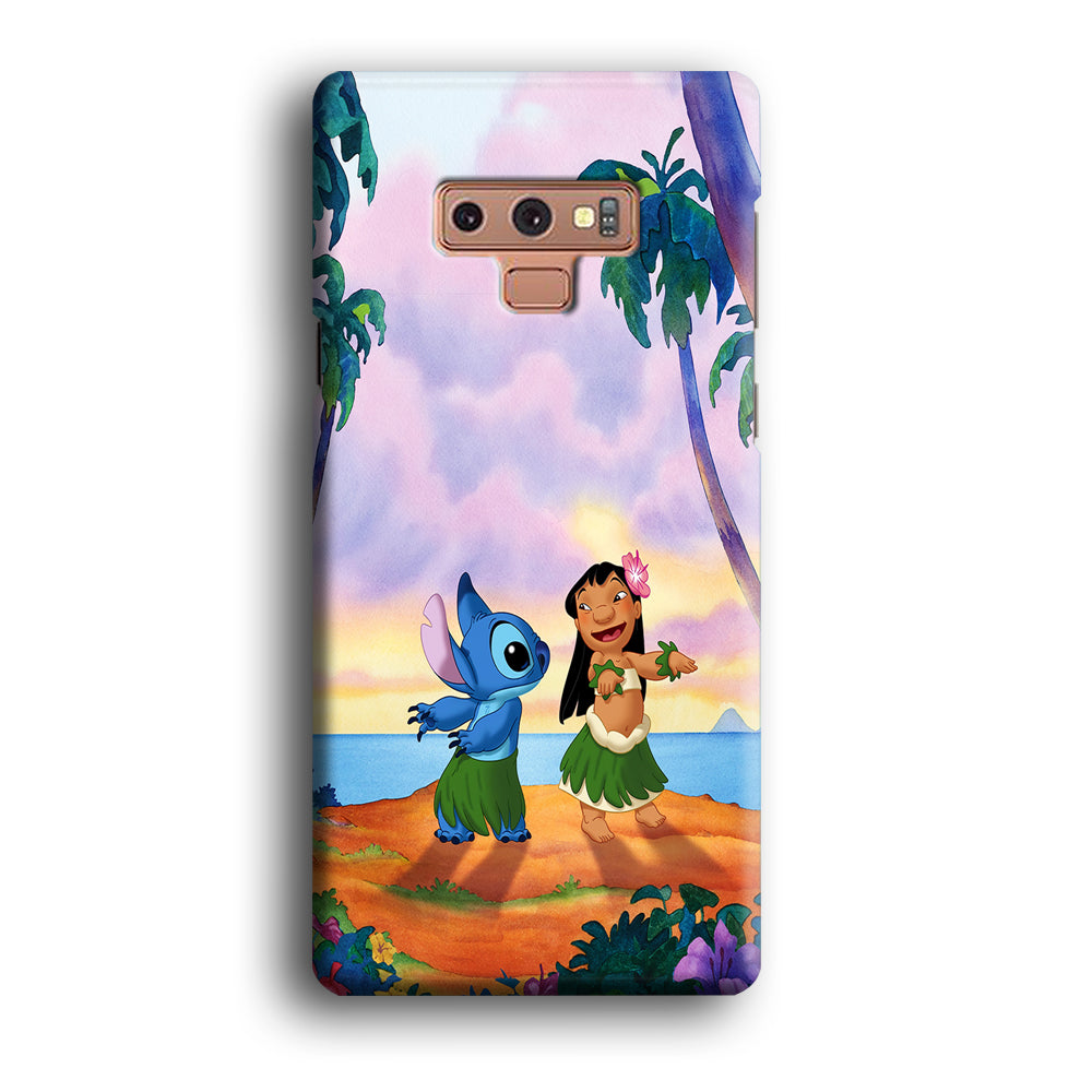 Lilo and Stitch Dancing Samsung Galaxy Note 9 Case