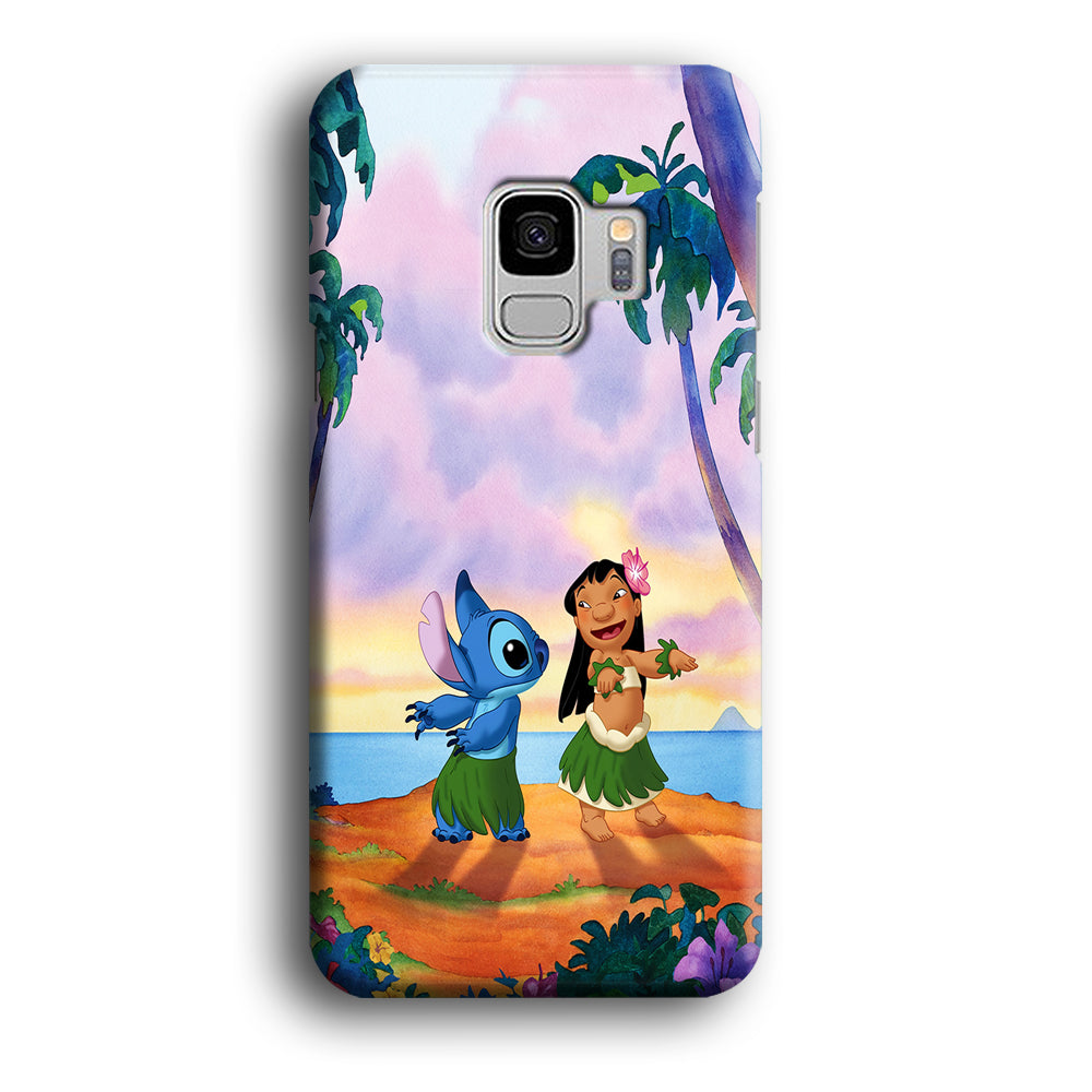 Lilo and Stitch Dancing Samsung Galaxy S9 Case