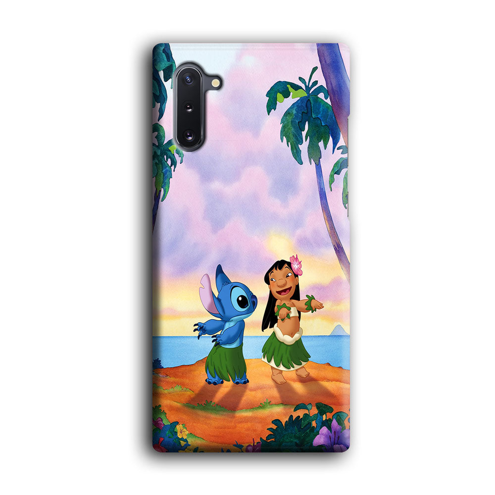 Lilo and Stitch Dancing Samsung Galaxy Note 10 Case