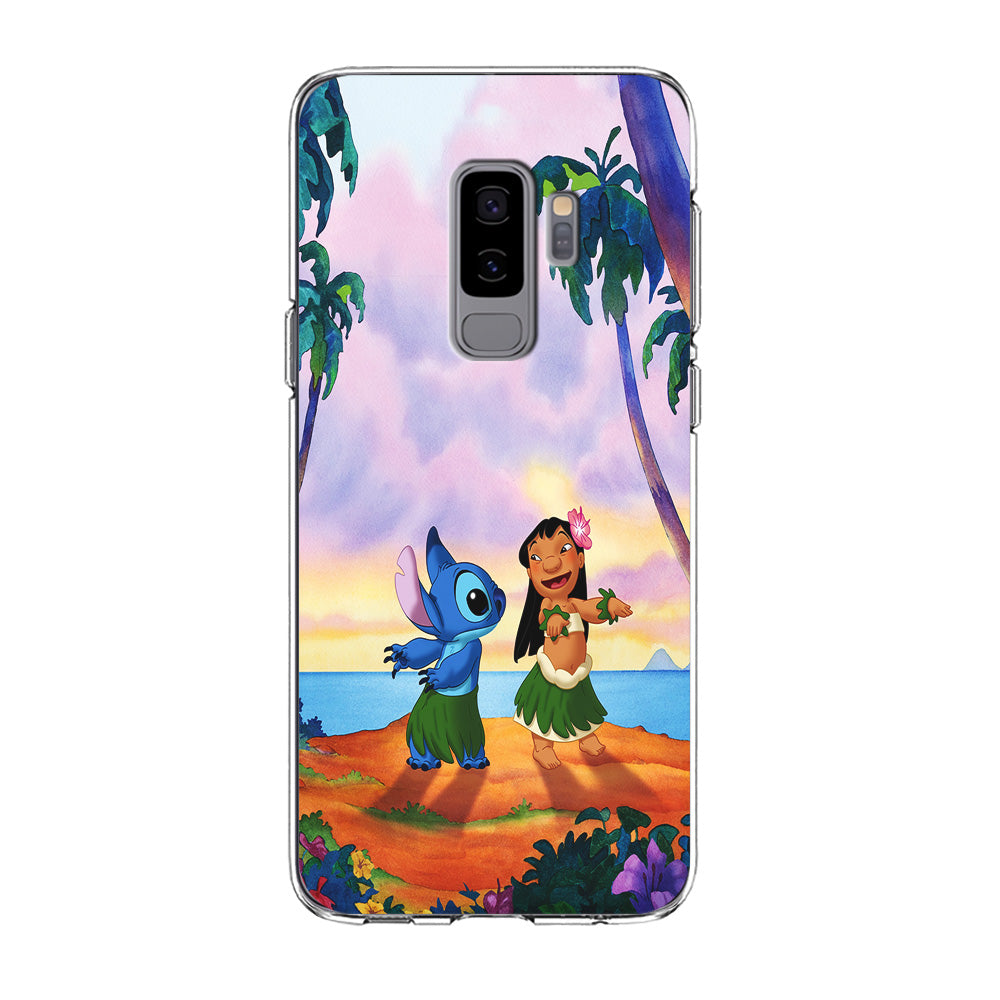 Lilo and Stitch Dancing Samsung Galaxy S9 Plus Case