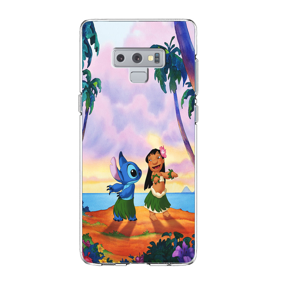 Lilo and Stitch Dancing Samsung Galaxy Note 9 Case