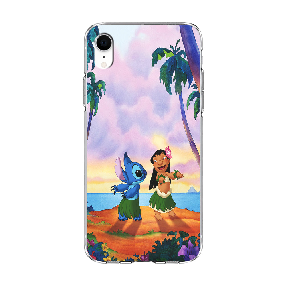 Lilo and Stitch Dancing iPhone XR Case