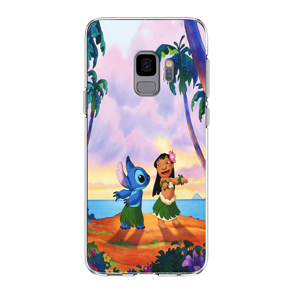 Lilo and Stitch Dancing Samsung Galaxy S9 Case