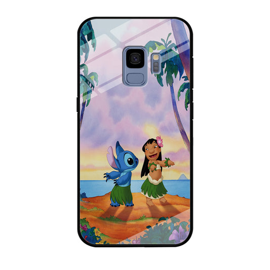 Lilo and Stitch Dancing Samsung Galaxy S9 Case