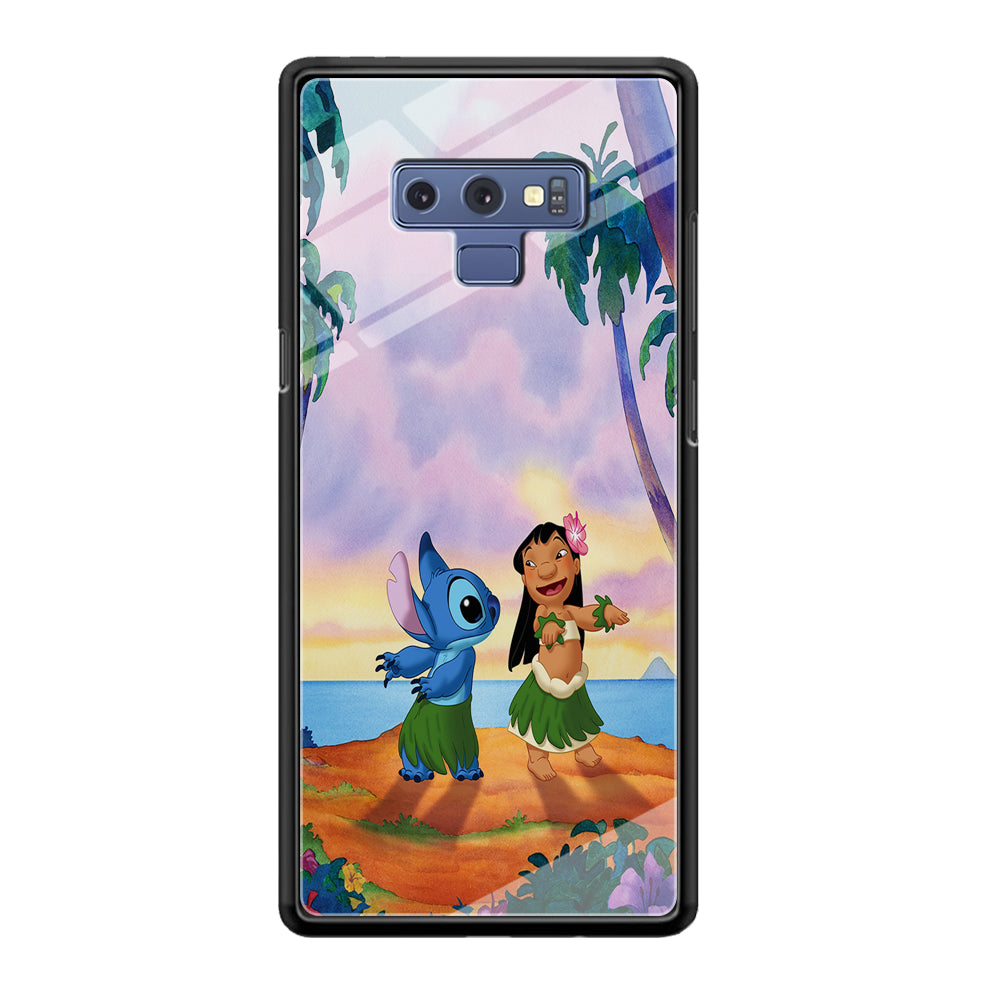 Lilo and Stitch Dancing Samsung Galaxy Note 9 Case