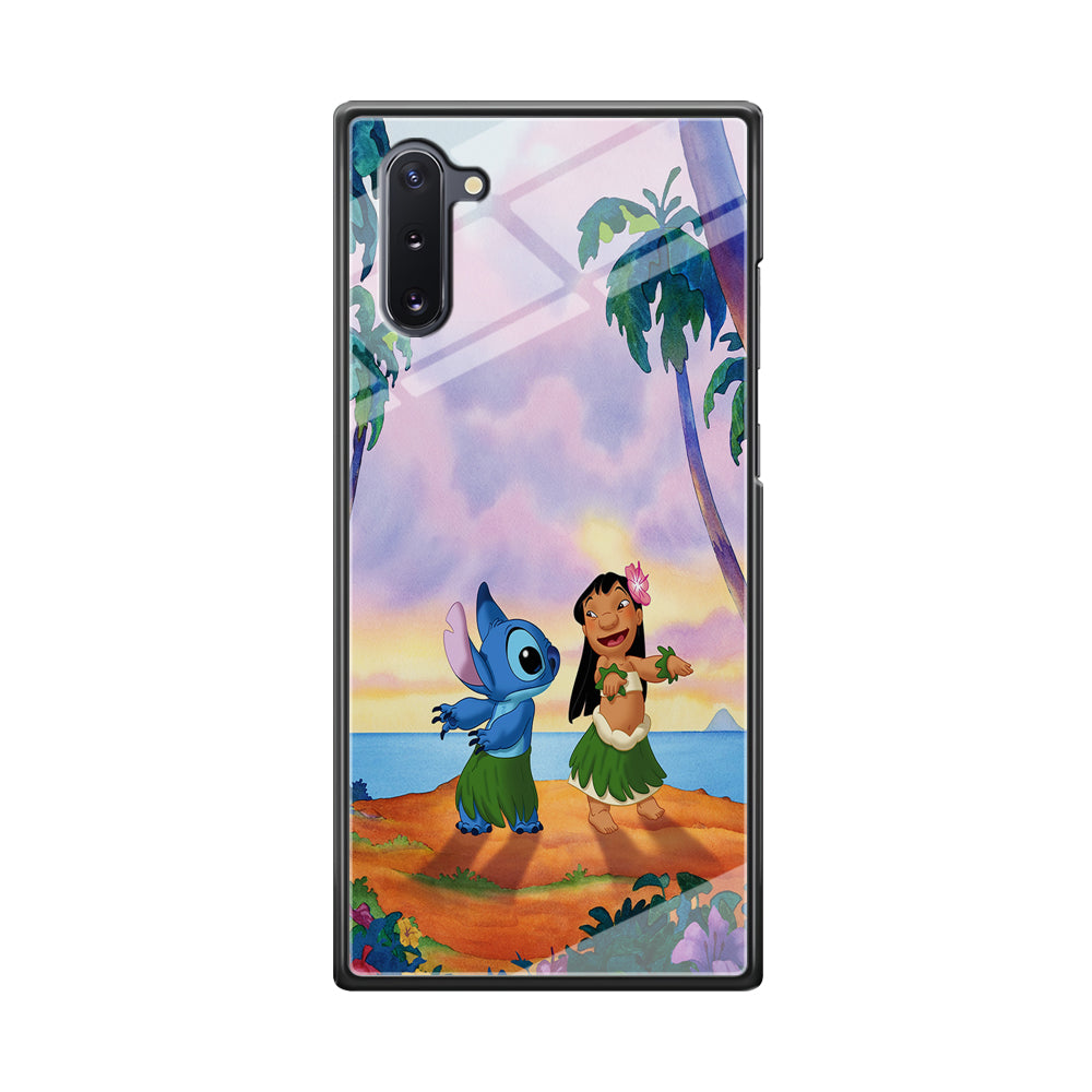 Lilo and Stitch Dancing Samsung Galaxy Note 10 Case