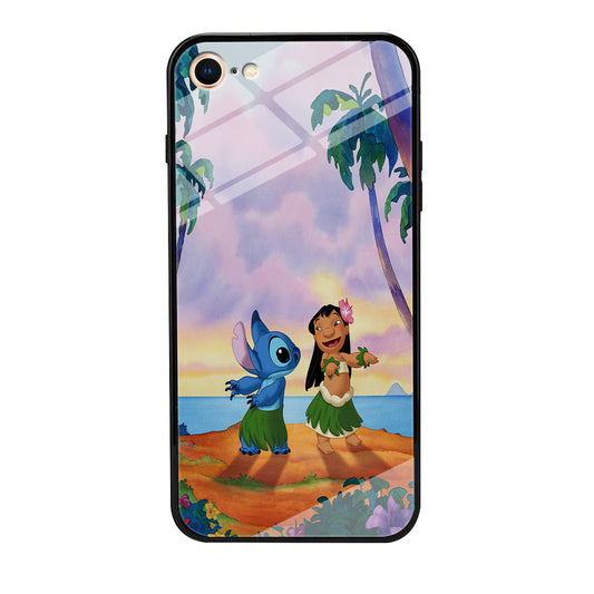 Lilo and Stitch Dancing iPhone SE 3 2022 Case