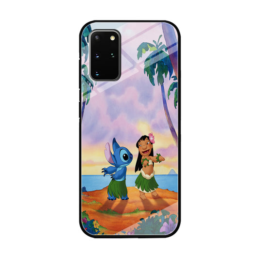 Lilo and Stitch Dancing Samsung Galaxy S20 Plus Case