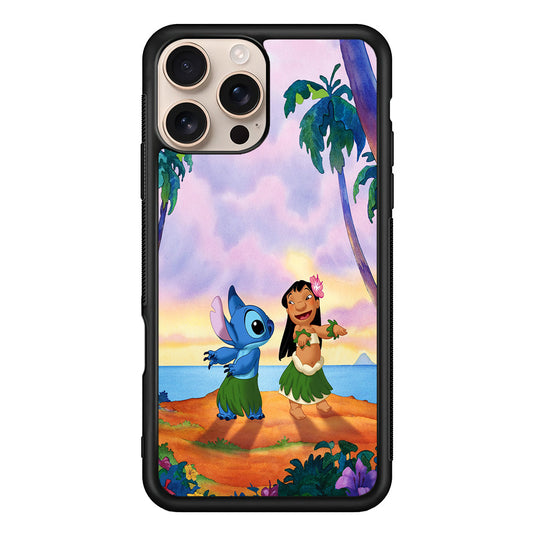Lilo and Stitch Dancing iPhone 16 Pro Max Case - Altracase