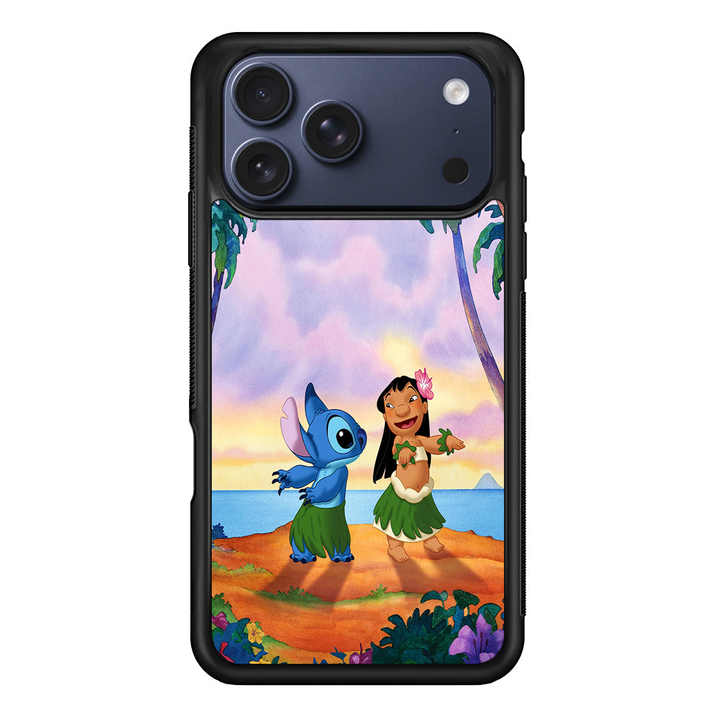 Lilo and Stitch Dancing iPhone 17 Pro Case - Altracase