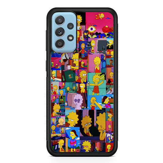 Lisa Simpson Aesthetic Samsung Galaxy A52 Case