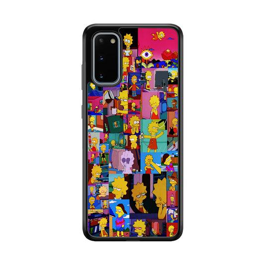 Lisa Simpson Aesthetic Samsung Galaxy S20 Case