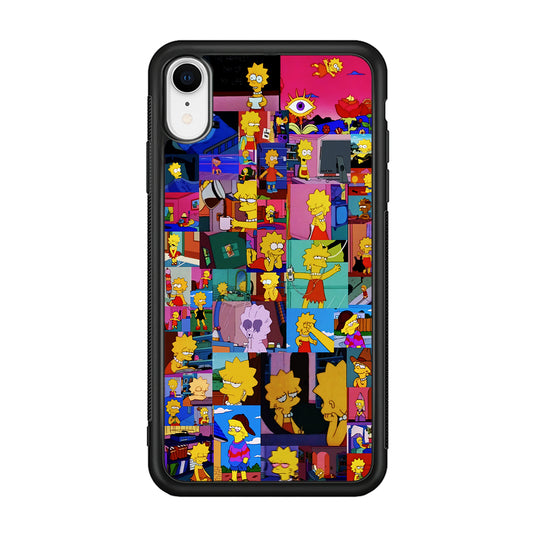 Lisa Simpson Aesthetic iPhone XR Case