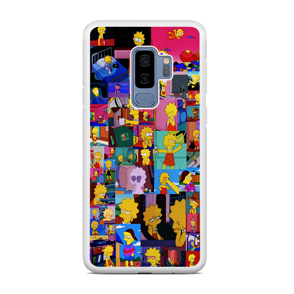 Lisa Simpson Aesthetic Samsung Galaxy S9 Plus Case