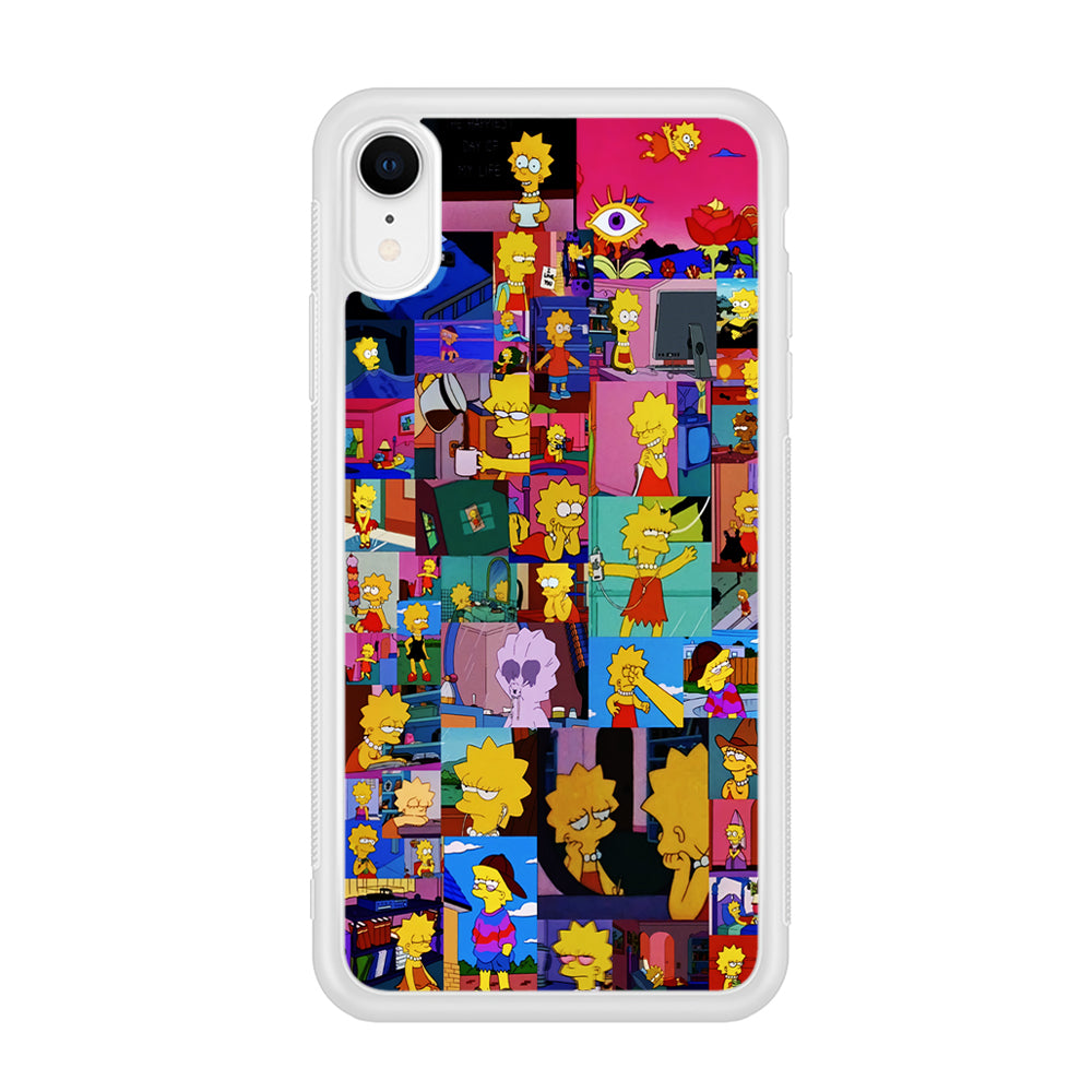 Lisa Simpson Aesthetic iPhone XR Case