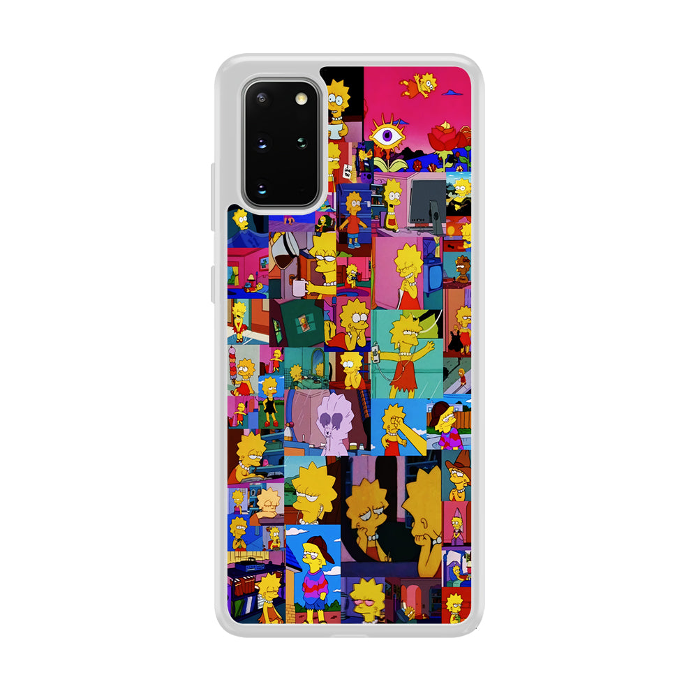 Lisa Simpson Aesthetic Samsung Galaxy S20 Plus Case