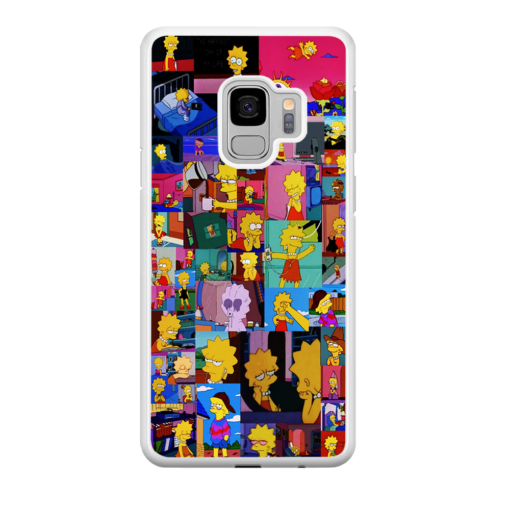 Lisa Simpson Aesthetic Samsung Galaxy S9 Case