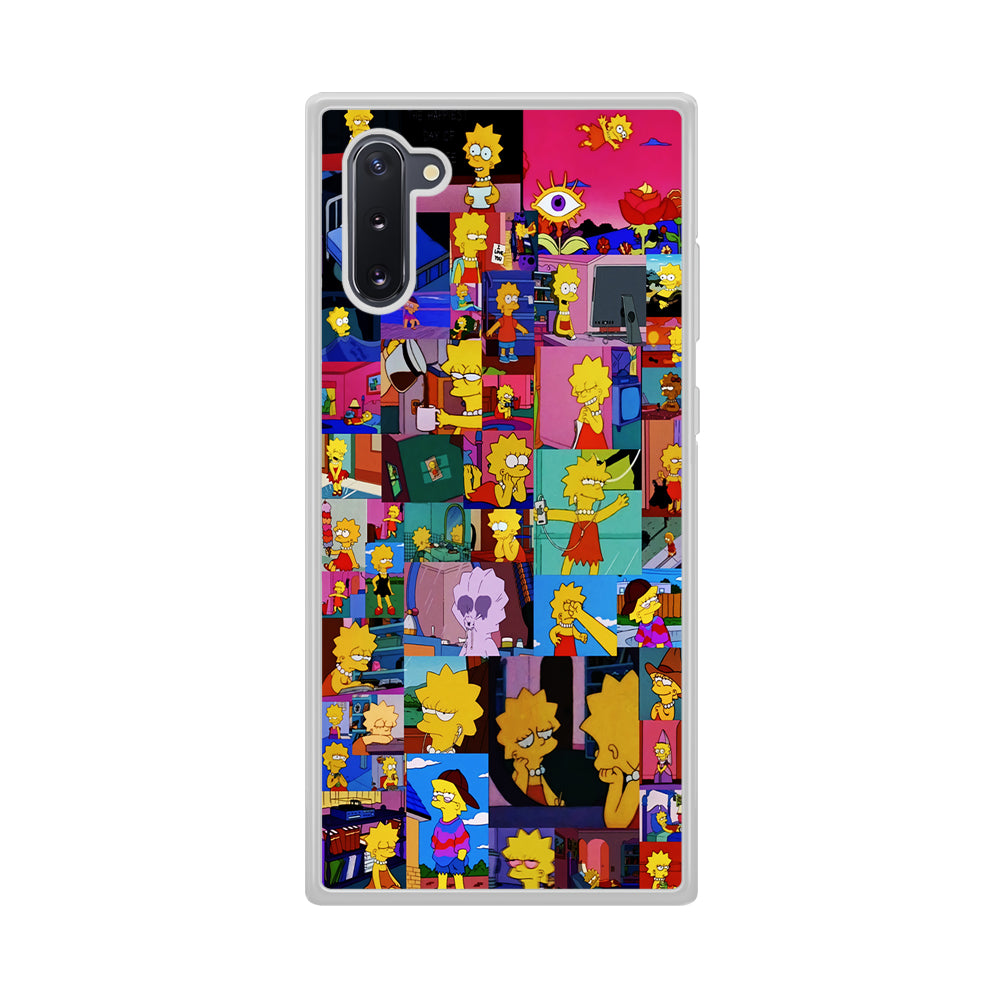 Lisa Simpson Aesthetic Samsung Galaxy Note 10 Case