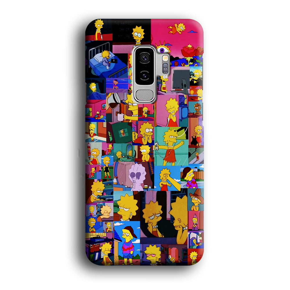 Lisa Simpson Aesthetic Samsung Galaxy S9 Plus Case