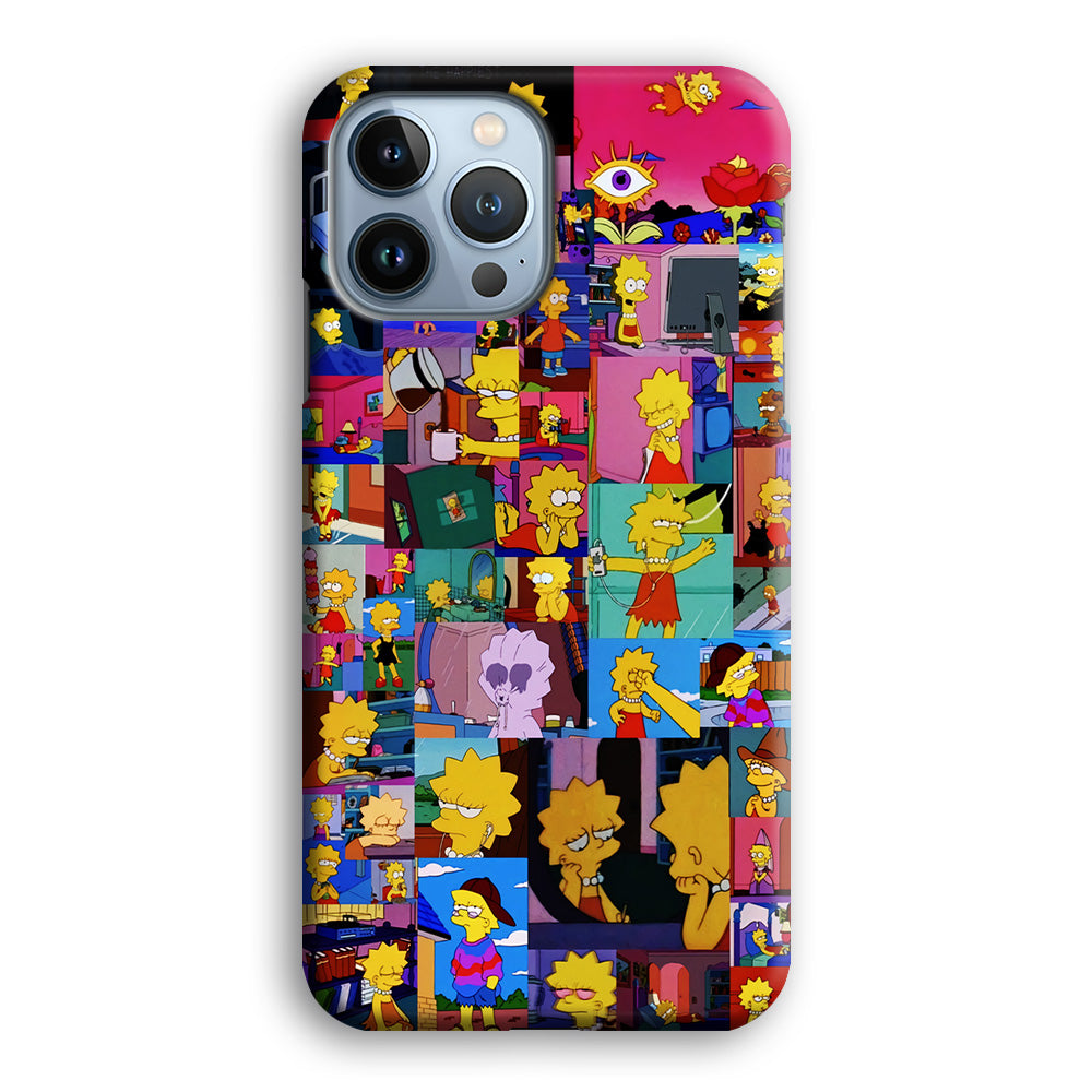 Lisa Simpson Aesthetic iPhone 14 Pro Case-Phone Case-3D Case-Altracase