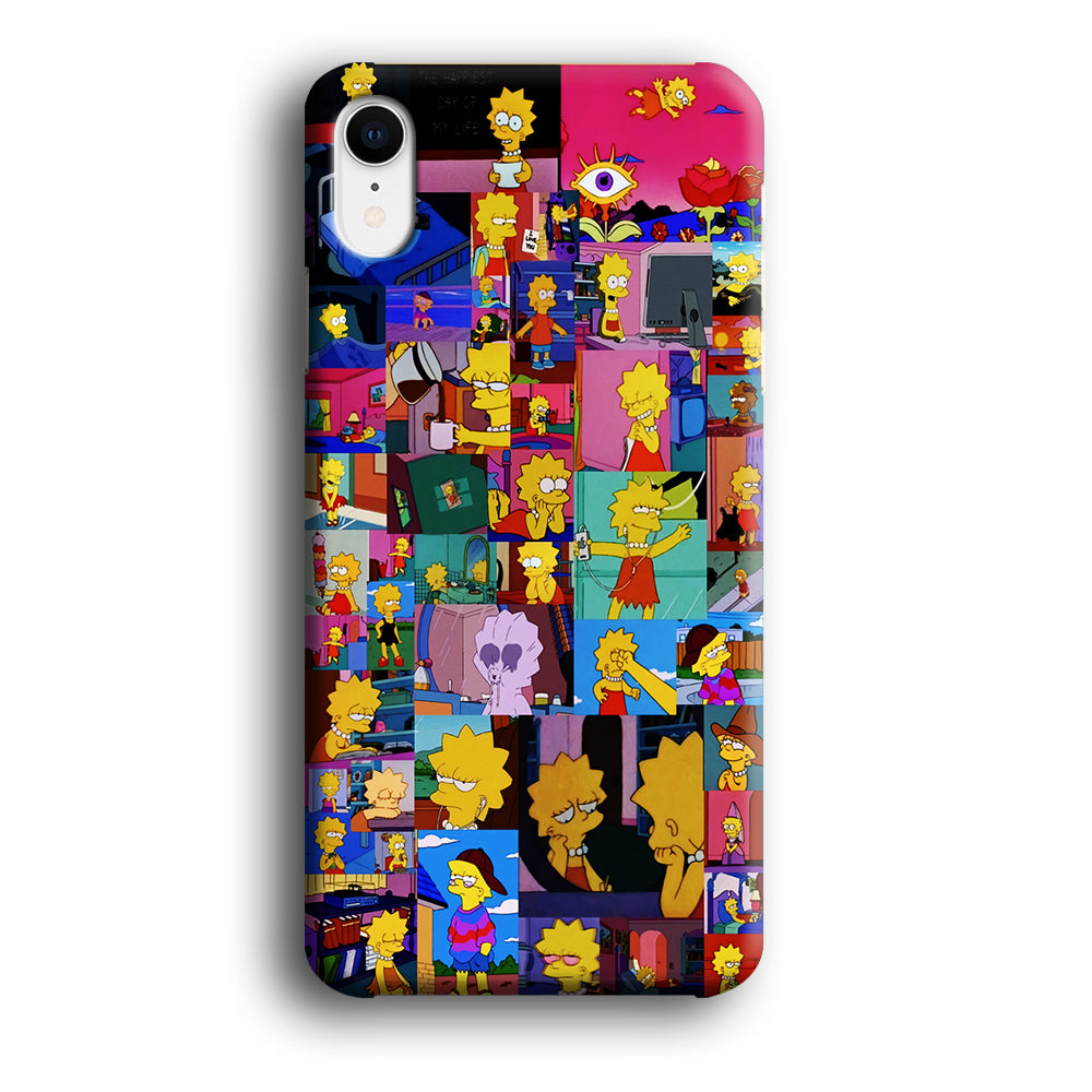 Lisa Simpson Aesthetic iPhone XR Case