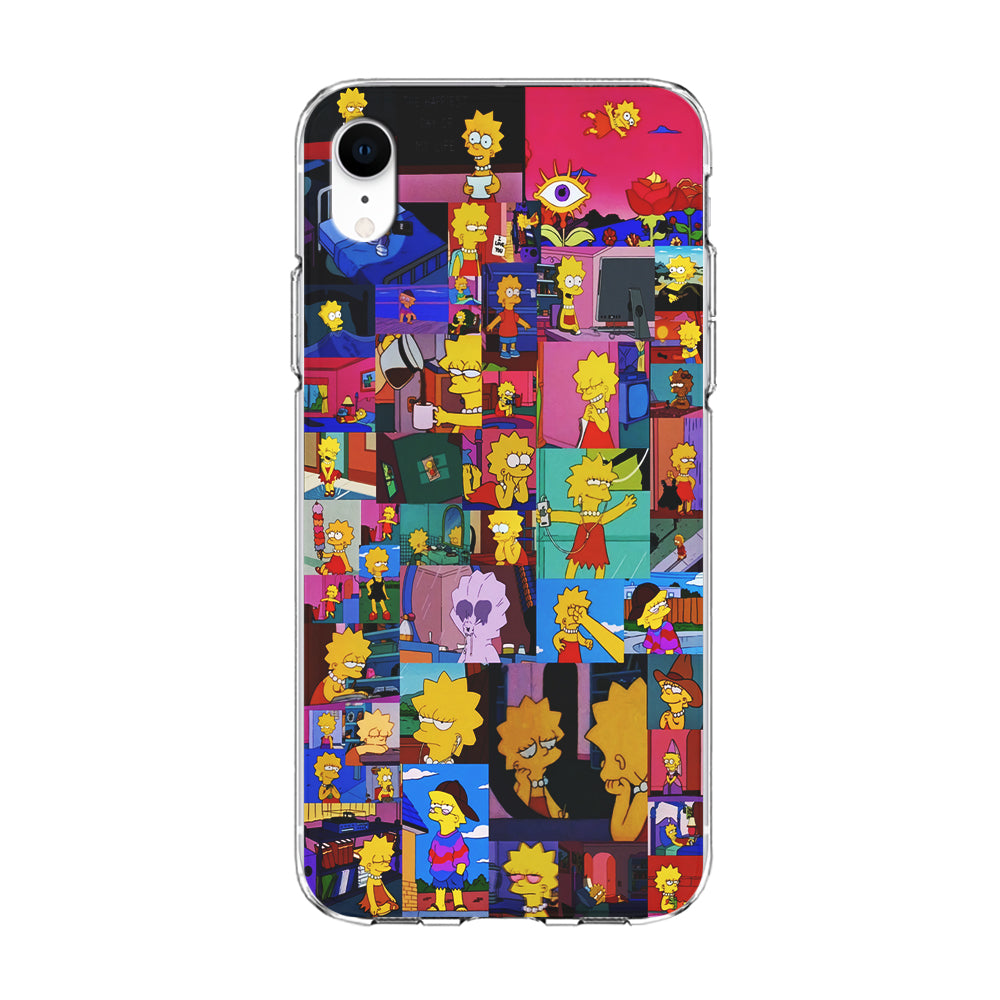 Lisa Simpson Aesthetic iPhone XR Case