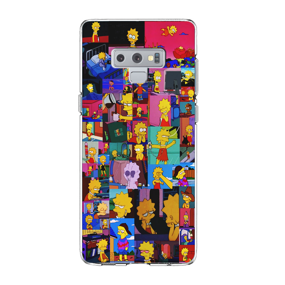 Lisa Simpson Aesthetic Samsung Galaxy Note 9 Case