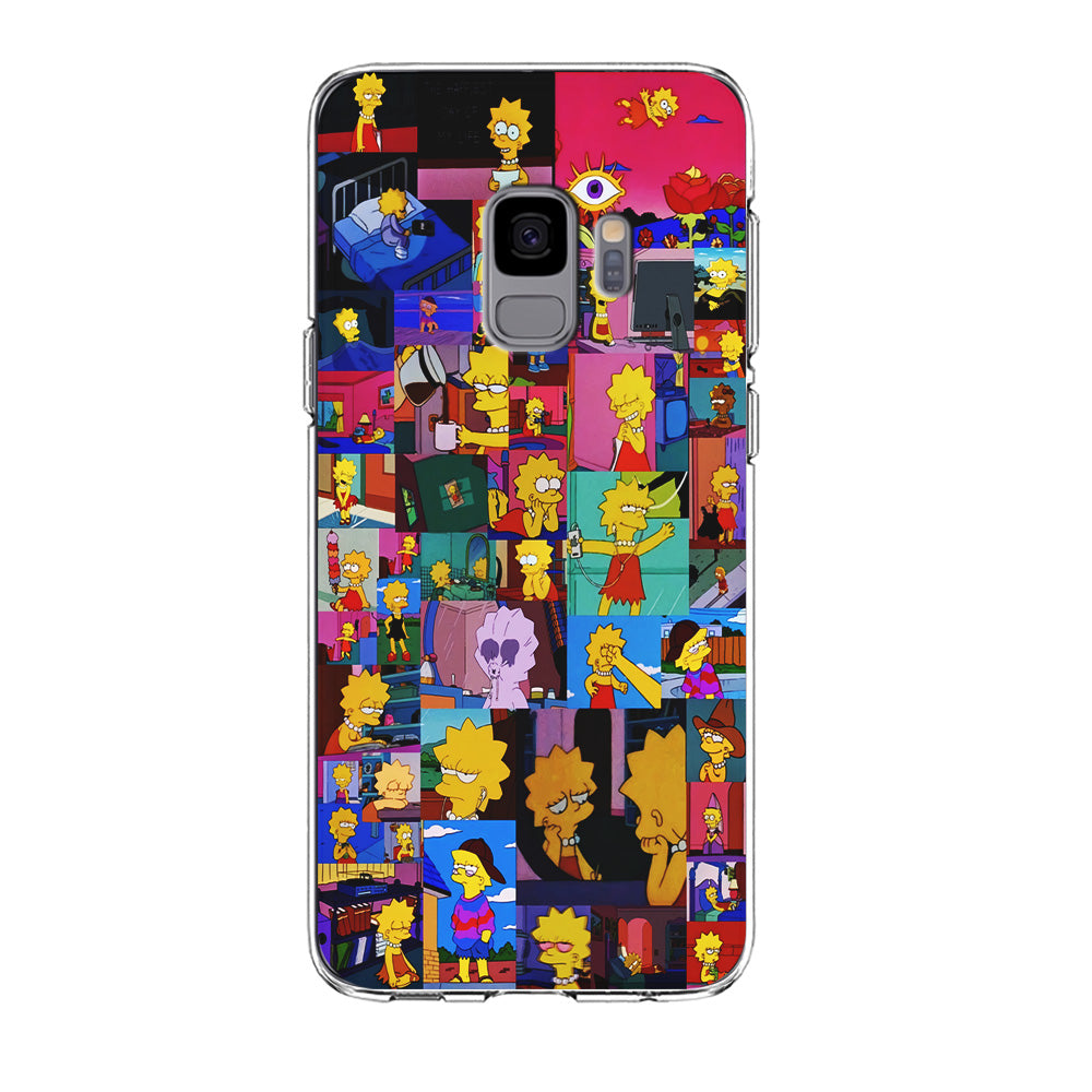 Lisa Simpson Aesthetic Samsung Galaxy S9 Case