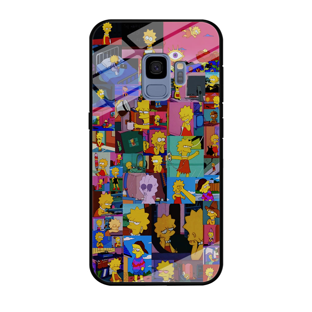 Lisa Simpson Aesthetic Samsung Galaxy S9 Case