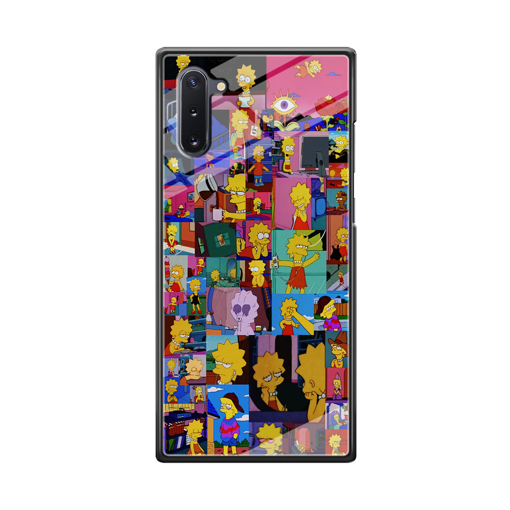 Lisa Simpson Aesthetic Samsung Galaxy Note 10 Case