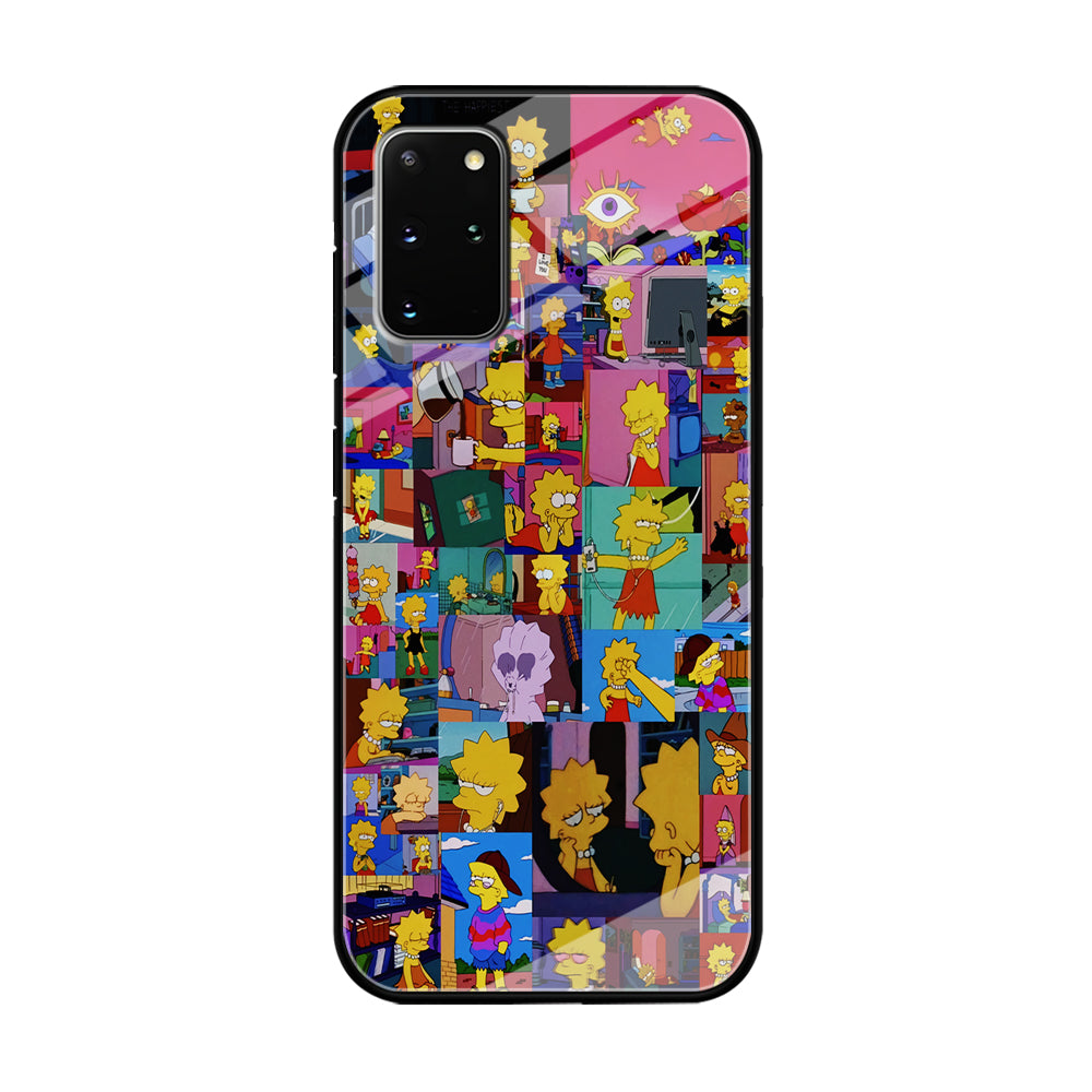 Lisa Simpson Aesthetic Samsung Galaxy S20 Plus Case