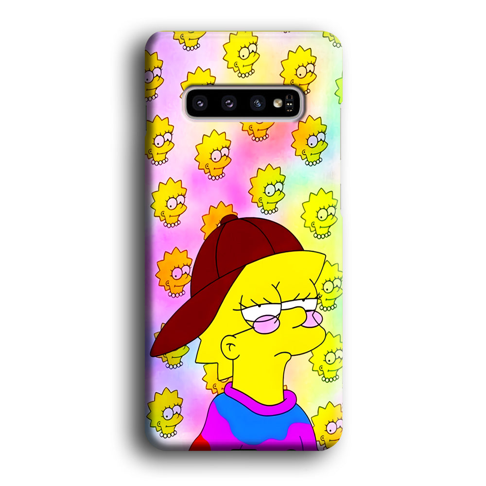 Lisa Simpson Hypebeast Samsung Galaxy S10 Case