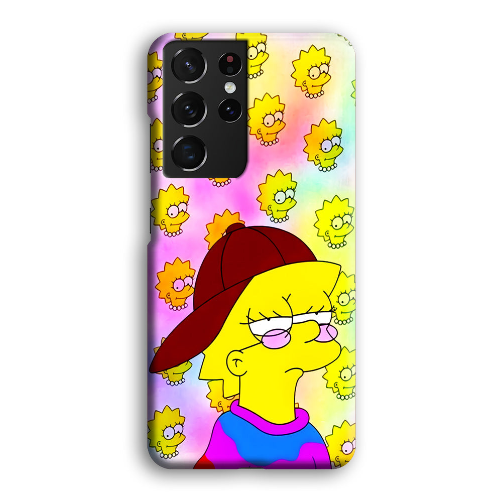 Lisa Simpson Hypebeast Samsung Galaxy S22 Ultra Case