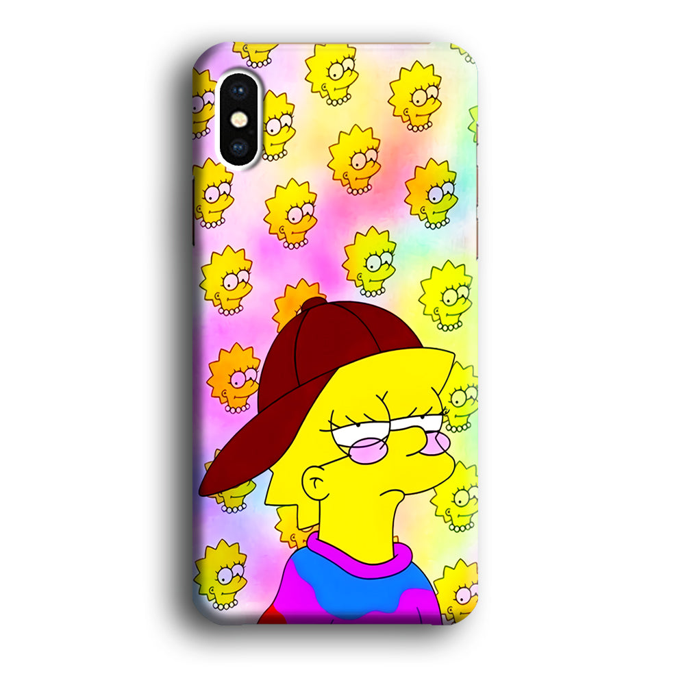 Lisa Simpson Hypebeast iPhone X Case