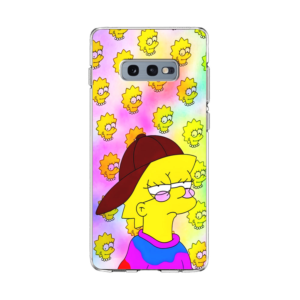 Lisa Simpson Hypebeast Samsung Galaxy S10E Case