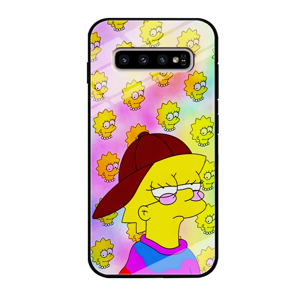 Lisa Simpson Hypebeast Samsung Galaxy S10 Case