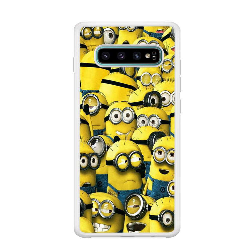 Lots of Minion Samsung Galaxy S10 Case