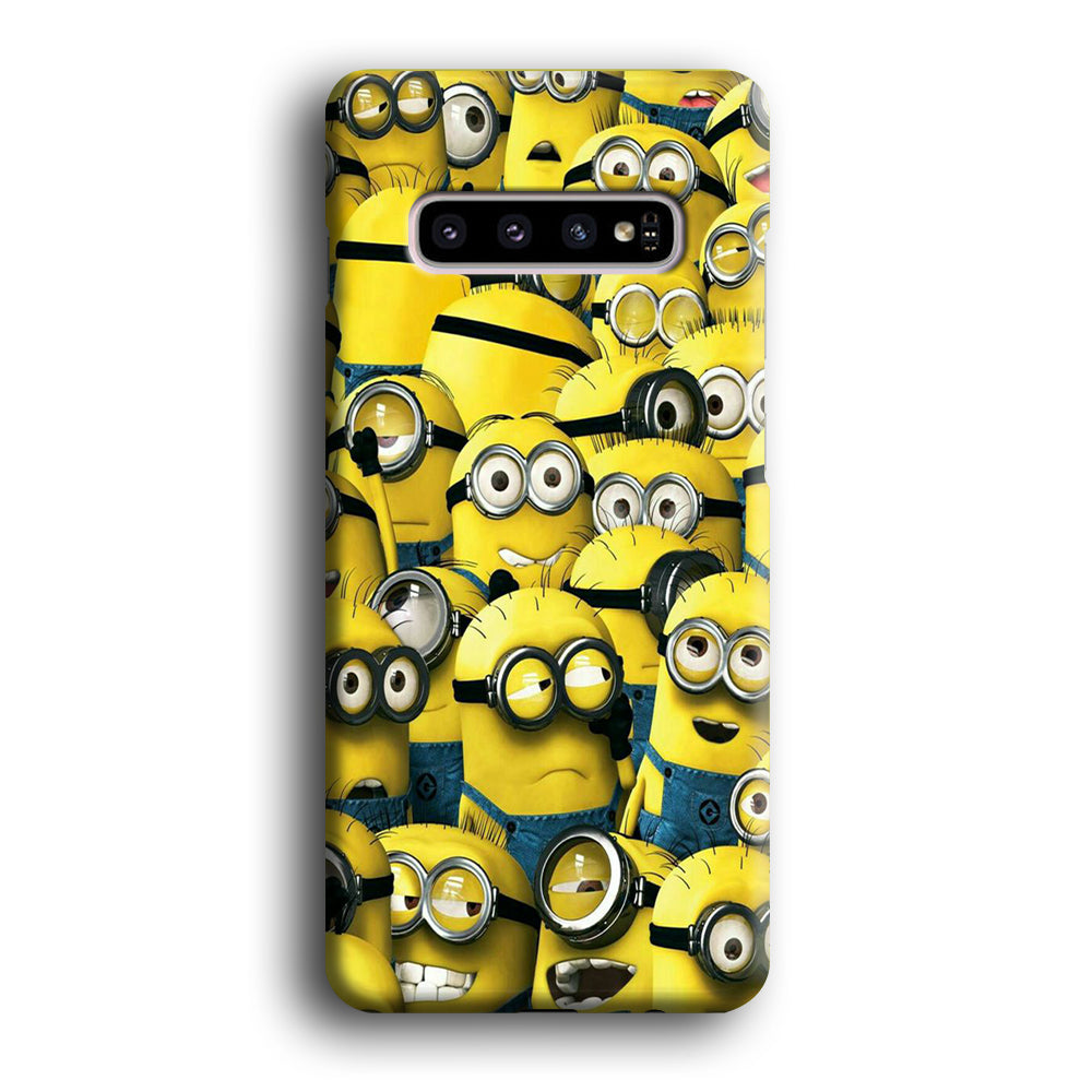 Lots of Minion Samsung Galaxy S10 Case