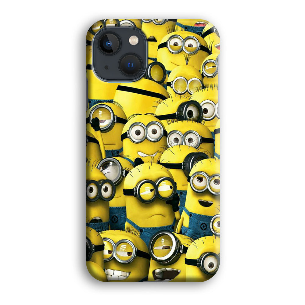 Lots of Minion iPhone 14 Plus Case