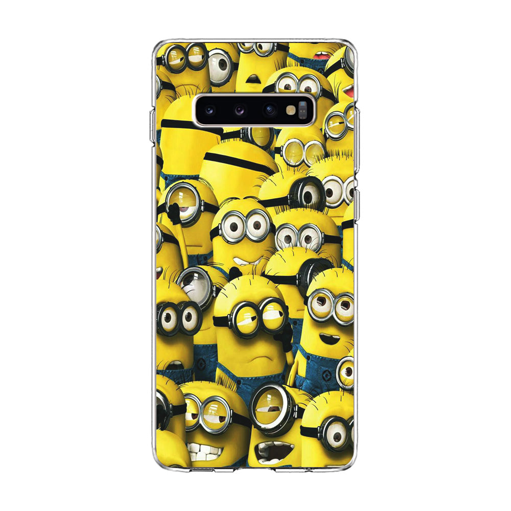 Lots of Minion Samsung Galaxy S10 Case